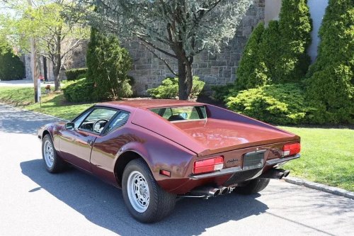Ford, First-Year 1971 DeTomaso Pantera Offers Classic Italian Style With Ford V8 Power at Lucky Collector Car Auctions