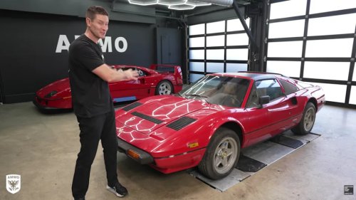 Late Husband's Ferrari 308 GTS Quattrovalvole Gets Rescued From The Backyard