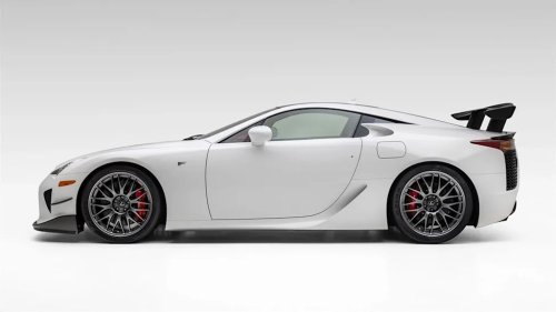 A Mint-Condition Lexus LFA With Only 72 Miles Could Soon Be Yours