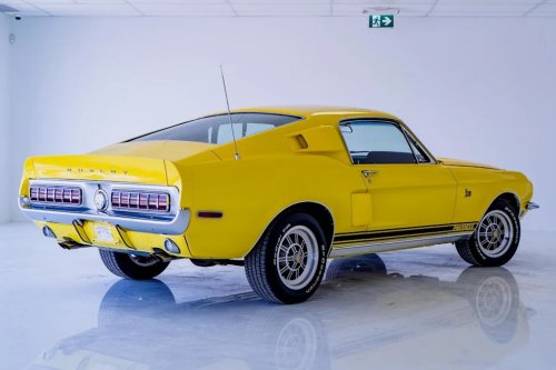 Ford, Ford Mustang, Ford Mustang Shelby GT500, One of 43 1968 Ford Mustang Shelby GT500 KRs in Yellow Has Hit the Market