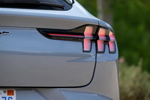 See Exterior Pics of the 2026 Ford Mustang Mach-E