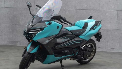 Yamaha's TMAX Scooter Gets A Mansory 'Luxury' Makeover, And Winglets For Days
