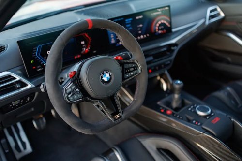 View Interior Photos of the 2027 BMW M3 CS Handschalter