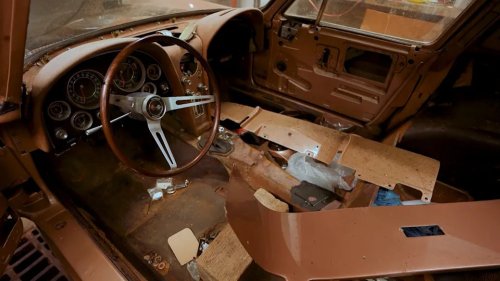 Dennis Collins Discovers A Saddle-On-Saddle 1964 Corvette Frozen In Time