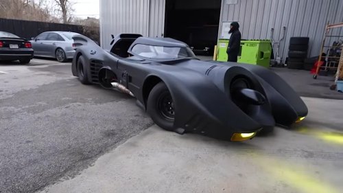 Texas Doctor Drives A 1,000-HP Batmobile On Public Roads