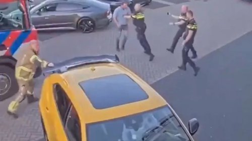 Luxury Car Dealer Drove 15 Exotics Out of a Burning Building, Then Police Hit Him with Pepper Spray