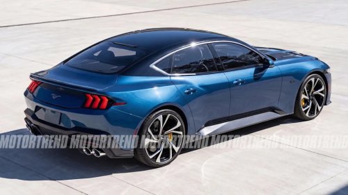 Ford, Ford Mustang, The Ford Mustang Mach-4 Sedan Is How Ford Is Getting Back Into Cars