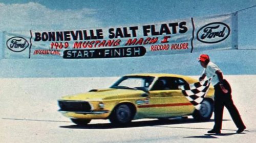 Ford, Ford Mustang, Mickey Thompson Wrung 295 Bonneville Records Out Of The 1969 Ford Mustang Mach 1