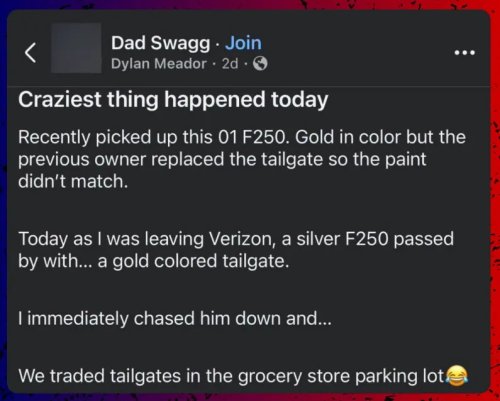 Two Ford F-250 Owners Found Each Other—and Fixed a 20-Year-Old Problem in a Parking Lot