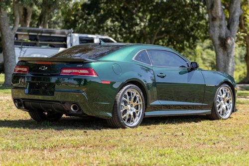Chevrolet, Chevrolet Camaro, 2015 Chevrolet Camaro 2SS Green Flash Edition for Sale With 53,300 Miles