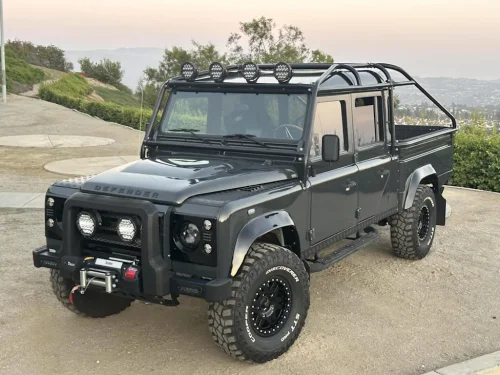 Land Rover, Land Rover Defender 130, Rover, LS3-Powered 1997 Land Rover Defender 130 For Sale With 1,200 Miles on the Build