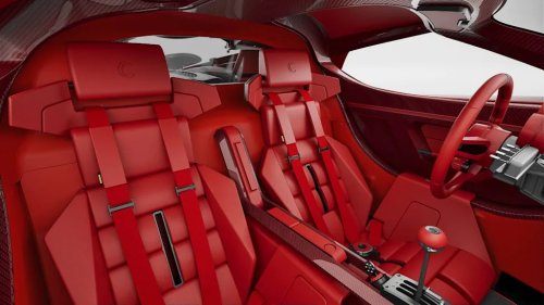 ‘Tutto Rosso’ Capricorn 01 Zagato Will Debut at Villa d’Est