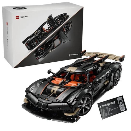 Lego's Newest Ultimate Car Is a Koenigsegg—and It Already Set a Record