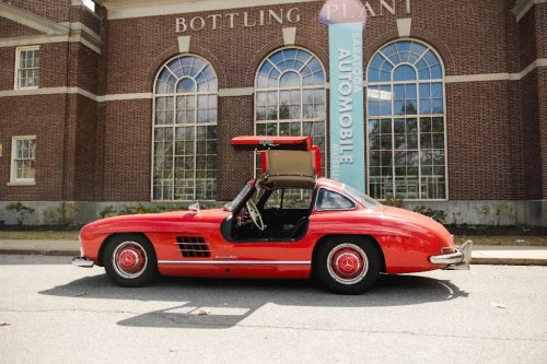 Fire Engine Red 1955 Mercedes-Benz 300SL Gullwing Heads to the Block at Saratoga Motorcar Auction