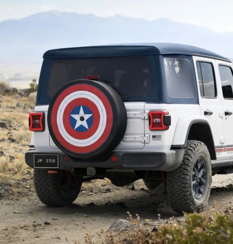 A Captain America Jeep? Jeep Wrangler America250 Edition Takes on Marvel Magic
