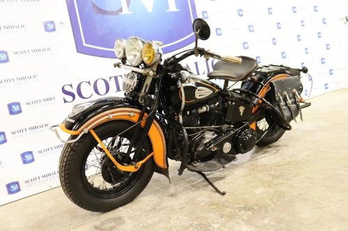 For Sale from the Rick Yerick Collection Auction: A 1940 Harley-Davidson Knucklehead EL Worth Getting Excited About
