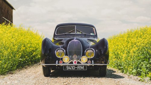 A 1938 Talbot-Lago T150-C SS Teardrop Coupe in Photos