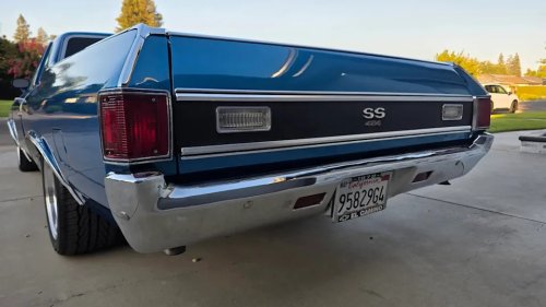 1972 Chevrolet El Camino SS for Sale With 63,000 Miles Shown