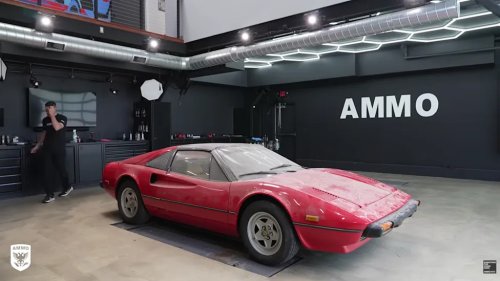 Ferrari 308 GTSi Gets Its First Wash In 18 Years After Owner’s Son Takes Over The Dream
