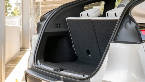 We Got Up Close With Tesla’s Longboi Model Y L. Here’s What Stands Out.