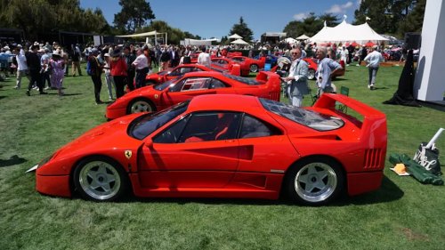 The Quail Flies into Monterey with Cars and Copters