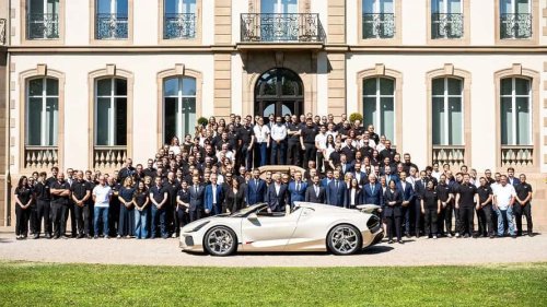 Bugatti's W16 Era Comes To A Close With 99th And Final Mistral
