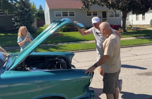Chevy, Owner in Tears as 1957 Chevy Bel Air Finally Hits the Road for First Time in 30 Years
