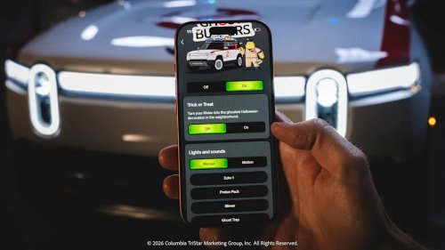 Rivian, Rivian Turns Its EVs Into Ghostbusters Machines for Halloween