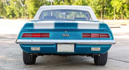 This 383-Stroker 1969 Camaro Convertible Is Built to Drive, Not Park, and It's Headed to Vicari's Biloxi Sale