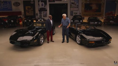 Jay Leno Takes A Closer Look At Ferrari 355 F1 And 1981 Corvette — Which Is The Better Purchase?