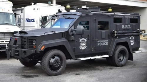 Police Cars Aren't Armored For Good Reason