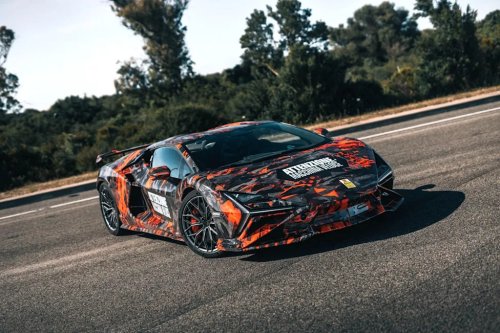 See More Photos of The 2027 Lamborghini Revuleto SV Prototype