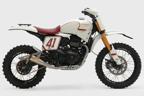 This Unique Retro-Styled Triumph Scrambler Rises Above the Pack