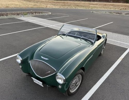 This Spruce Green 1955 Austin-Healey 100 BN1 Is A Refurbished British Roadster Built To Be Driven