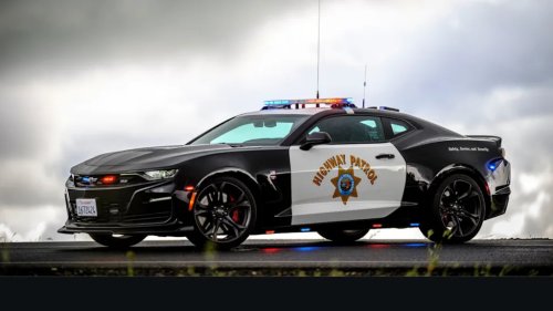 Somehow, California Highway Patrol Has Added The Discontinued Chevy Camaro To Its Fleet