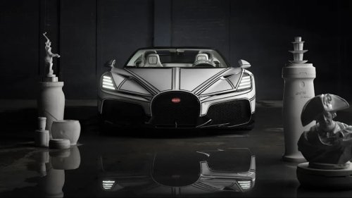 Bugatti, Say Hello to the Latest Bugatti One-Off, the W16 Mistral Blanc Éternel