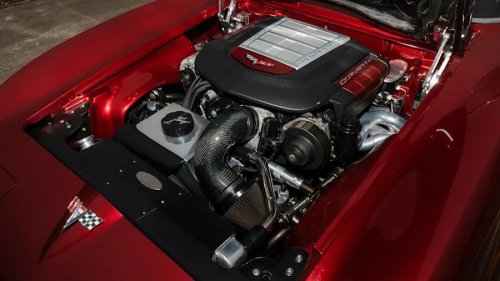 SEMA-Debuted 638-HP 1963 Corvette Split-Window Restomod For Sale at Mecum Nashville