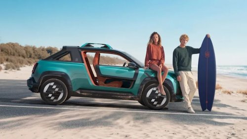Renault, Renault 4 JP4x4 Turns The Electric R4 Into A Beach Pickup
