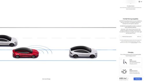 Tesla, Tesla Drops One-Time Purchase For Full Self-Driving In Europe