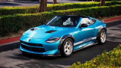Nissan, Nissan Z, Teal Paint and a T-Top Roof: The Nissan Z Kaze Concept Is All About Nostalgia