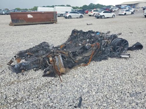 Copart is Selling a $255k McLaren 720S That Is Literally Just a Pile of Ash