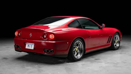 Michael Jordan’s Ferrari 550 Maranello Just Sold For A Record $2.7 Million