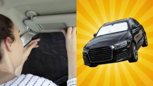 This Cooling Windshield Cover Is A Lifesaver For Drivers Braving This Heat Wave