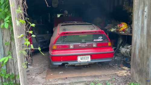 Honda, This Dirty And Neglected Honda CRX Barn Find Gets A New Lease On Life
