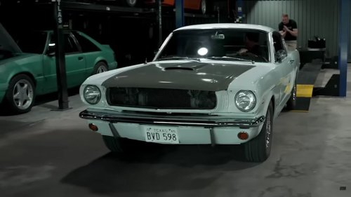 1965 Ford Mustang Hi-Po With Rebuilt Motor Produces Way More Power Than Expected During Dyno Run