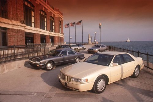A Photo Tour of the 1993 Luxury Sedan Comparison Test