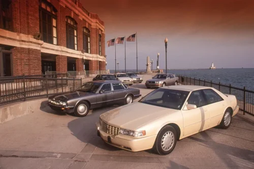 A Photo Tour of the 1993 Luxury Sedan Comparison Test