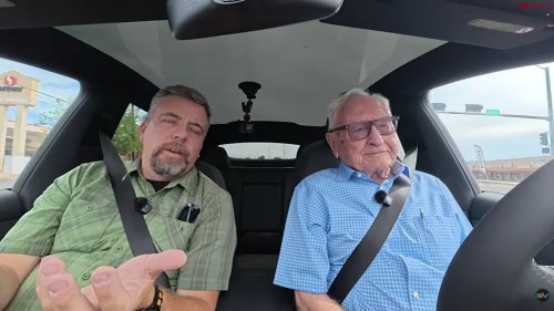 Tesla, Tesla Model Y, 98-Year-Old Says Mustangs Ain't Got A Chance Against His Tesla Model Y