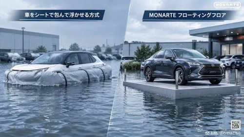 Flood Coming? This Parking Spot Will Float Your Car To Safety