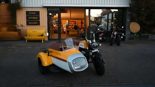 This Tiny Retro Sidecar Motorcycle Is Exactly The Kind Of Weird We Need More Of